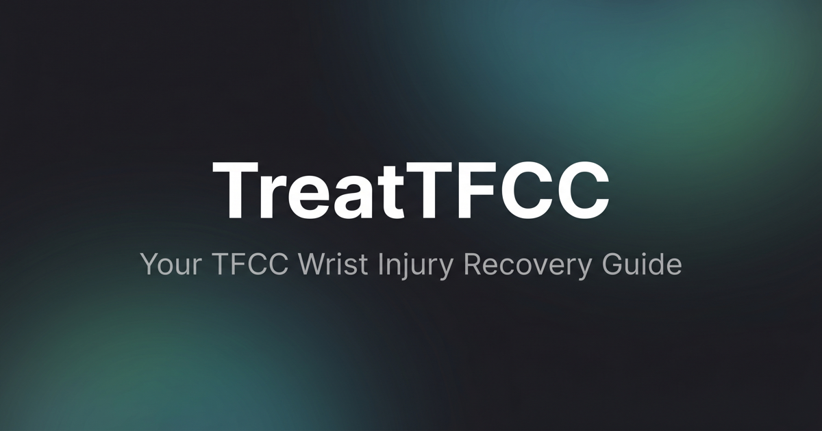 TFCC Rehab Exercises -- Phase-by-Phase Guide | TreatTFCC